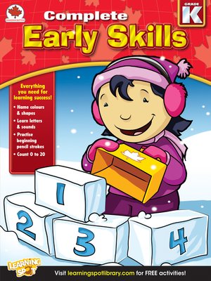 cover image of Early Skills, Grade K: Canadian Edition